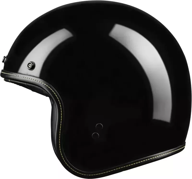.38 Retro Helmet Gloss Black Xl