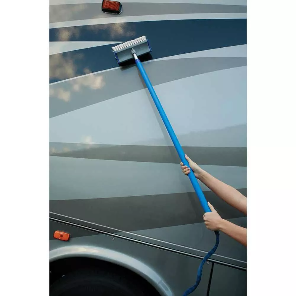 Adjust-a-Brush Quik Connect System, 4-8’ Padded Pole with All About Wash Brush