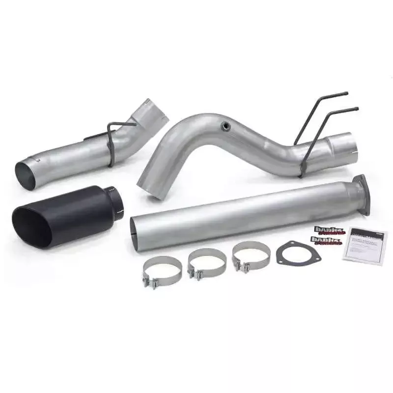 Banks Power 2017 Ford 6.7L 5in Monster Exhaust System – Single Exhaust w/ Black Tip