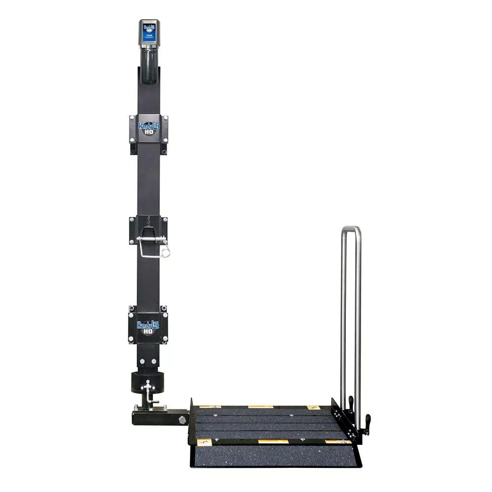 Burr Handy Electric Wheelchair Lift for Motorhomes, 50 in. Travel, 500 Lbs.