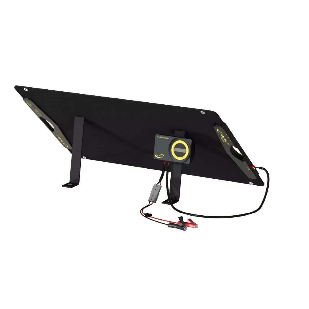 DuraLite 100W Portable Solar Panel Kit with 30A Controller – Zamp Solar Ready Compatible