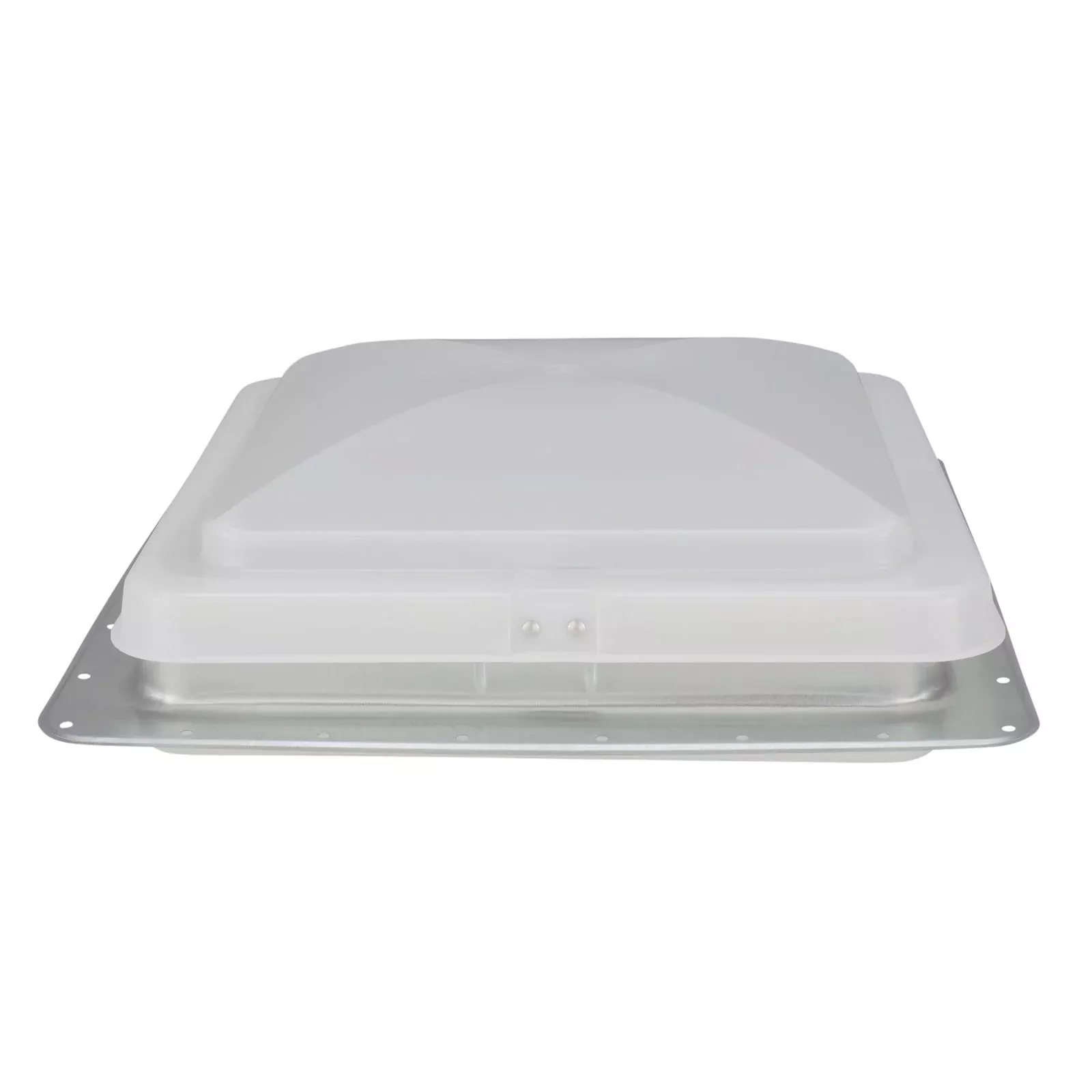 Heng’s RV Roof Vent | 14" Powered 12V White Wedge Lid