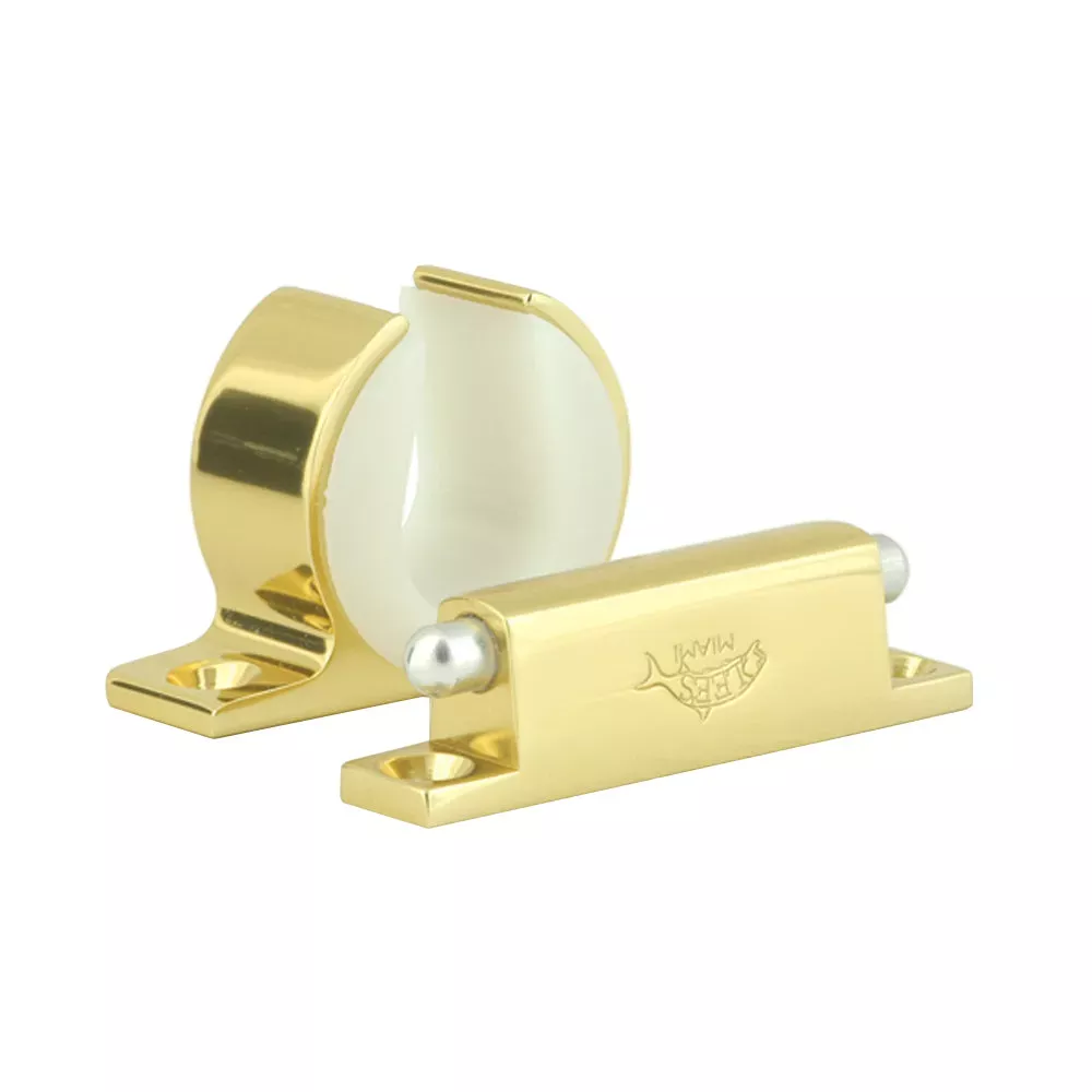 Lee’s Rod and Reel Hanger Set – Penn International 80TW, 80SW, 80STW – Bright Gold