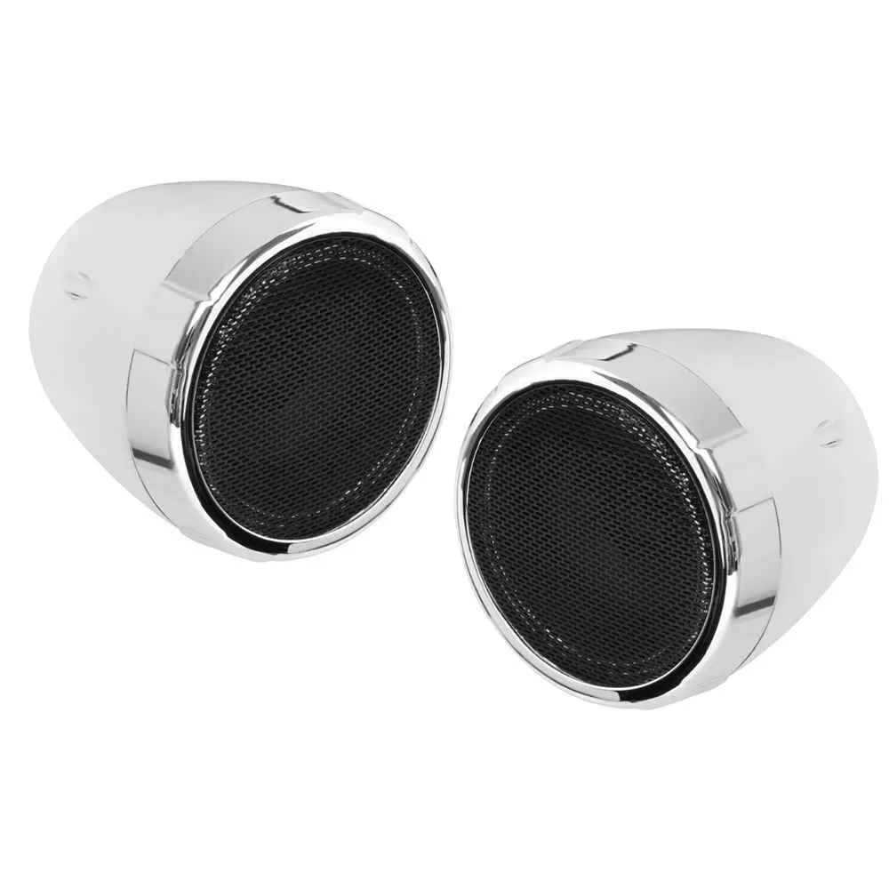 MC425BA 600W Motorcycle/ATV Sound System w/Bluetooth – Chrome