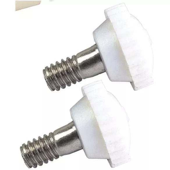 Nylon Head Screw-1/4" -20 X 1/2", White Pr