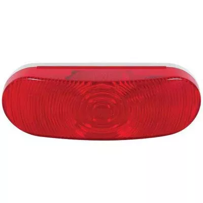 Optronics ST70RBP 6" Oval Red Taillight Single