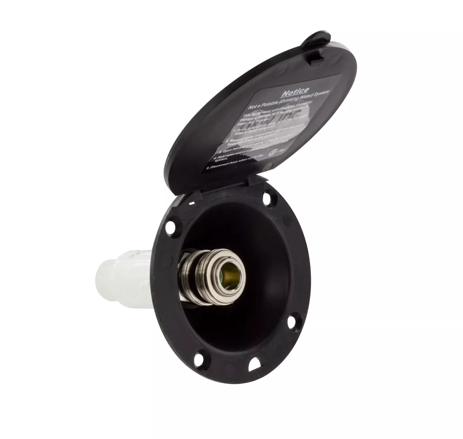 PHOENIX PRODUCTS SPRAY-AWAY QUICK CONNECT EXTERIOR SPRAY PORT - 20-0464