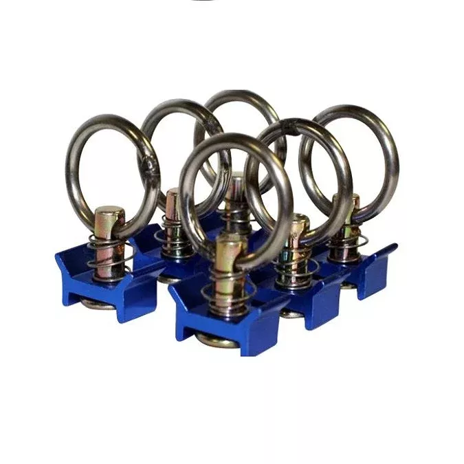 RB Components L Track Fitting Stud w/ Ring, 6-Pack
