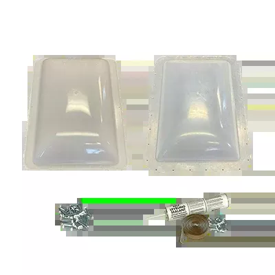 RV Skylight 17" X 24" Exterior Cover & Interior Garnish Kit