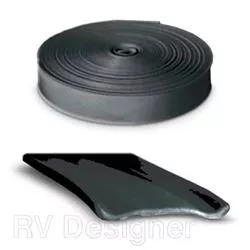 Standard Insert Trim 1 X 25' Black